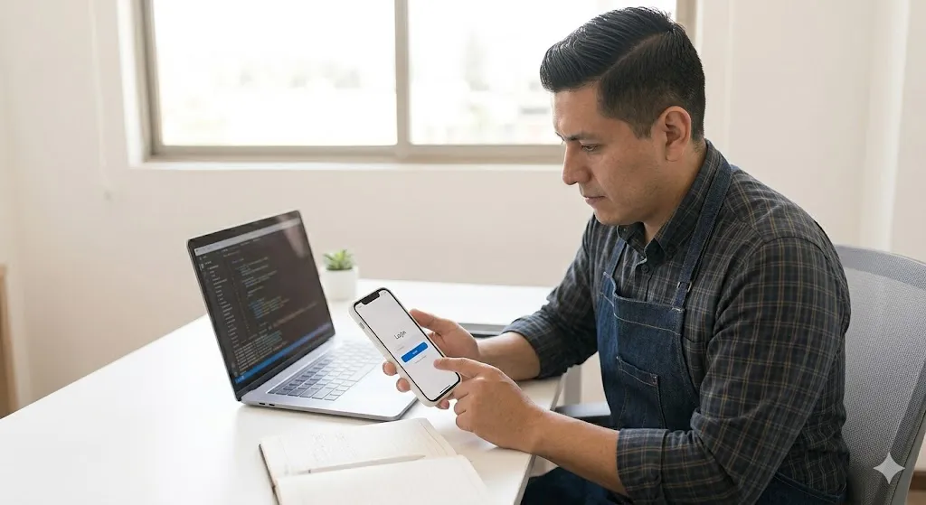 Desarrollo de app móvil simple