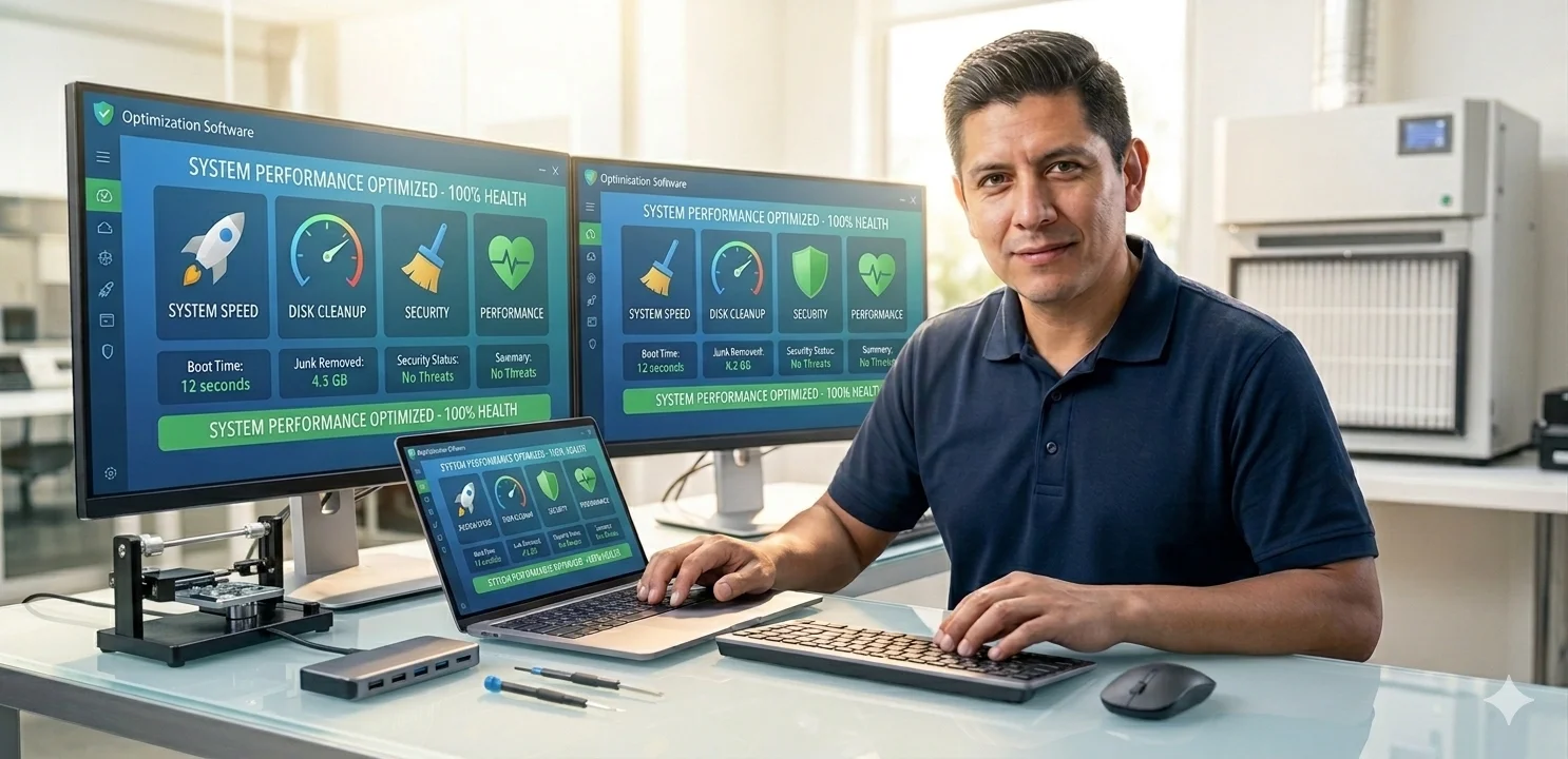 Optimización completa de PC o laptop